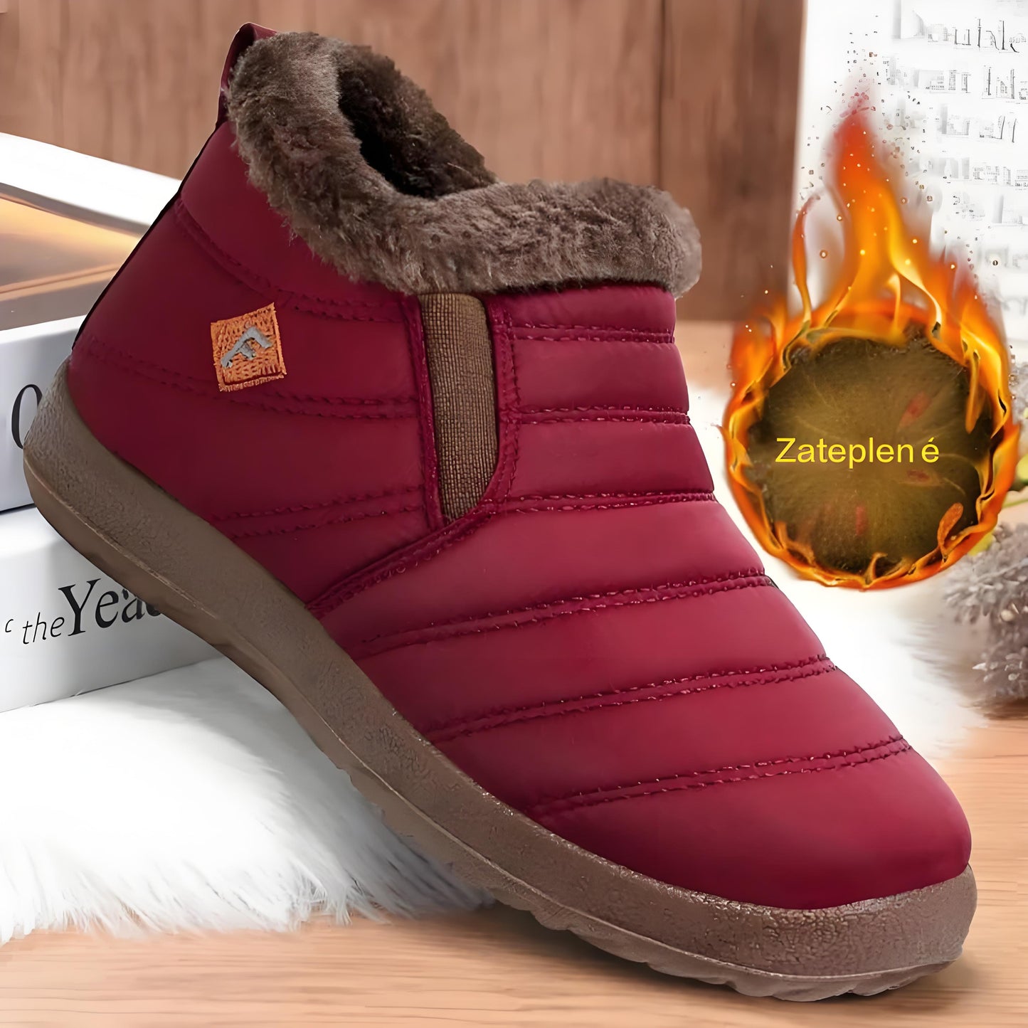Měkké a pohodlné autentické zimní ortopedické boty (podpora klenby - usnadňuje chůzi)🔥Druhý kus za poloviční cenu⏰