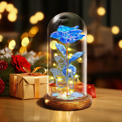 Valentýnský dárek🎁 – růže, která nikdy neuvadne, symbol dokonalé lásky 💖. Darujte ji tomu, koho milujete nejvíc!