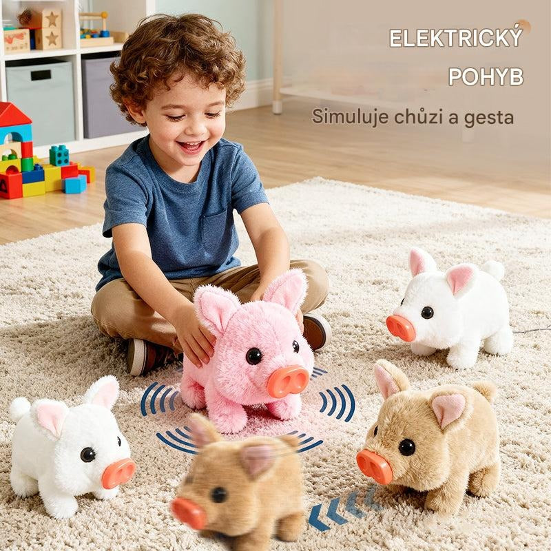 Nejroztomilejší vánoční dárek🎁Elektrické prasátko, které běhá a chrochtá – zaručená radost pro vnoučata! 🔥 Sleva 59 % – jen dnes!