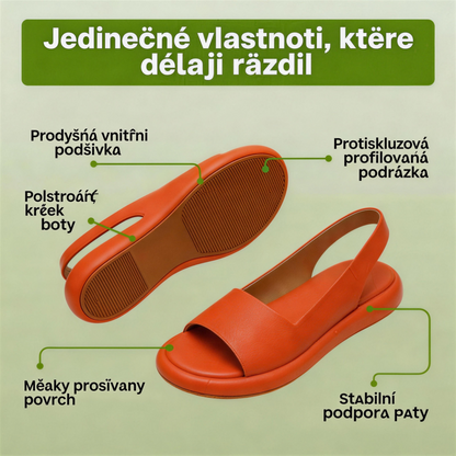 Pohodlné dámske sandále | ergonomická podpora
