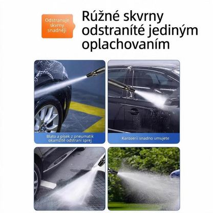 Vysokotlaká zavlažovací pistole – Proměňte svou zahradní hadici v účinný čisticí nástroj